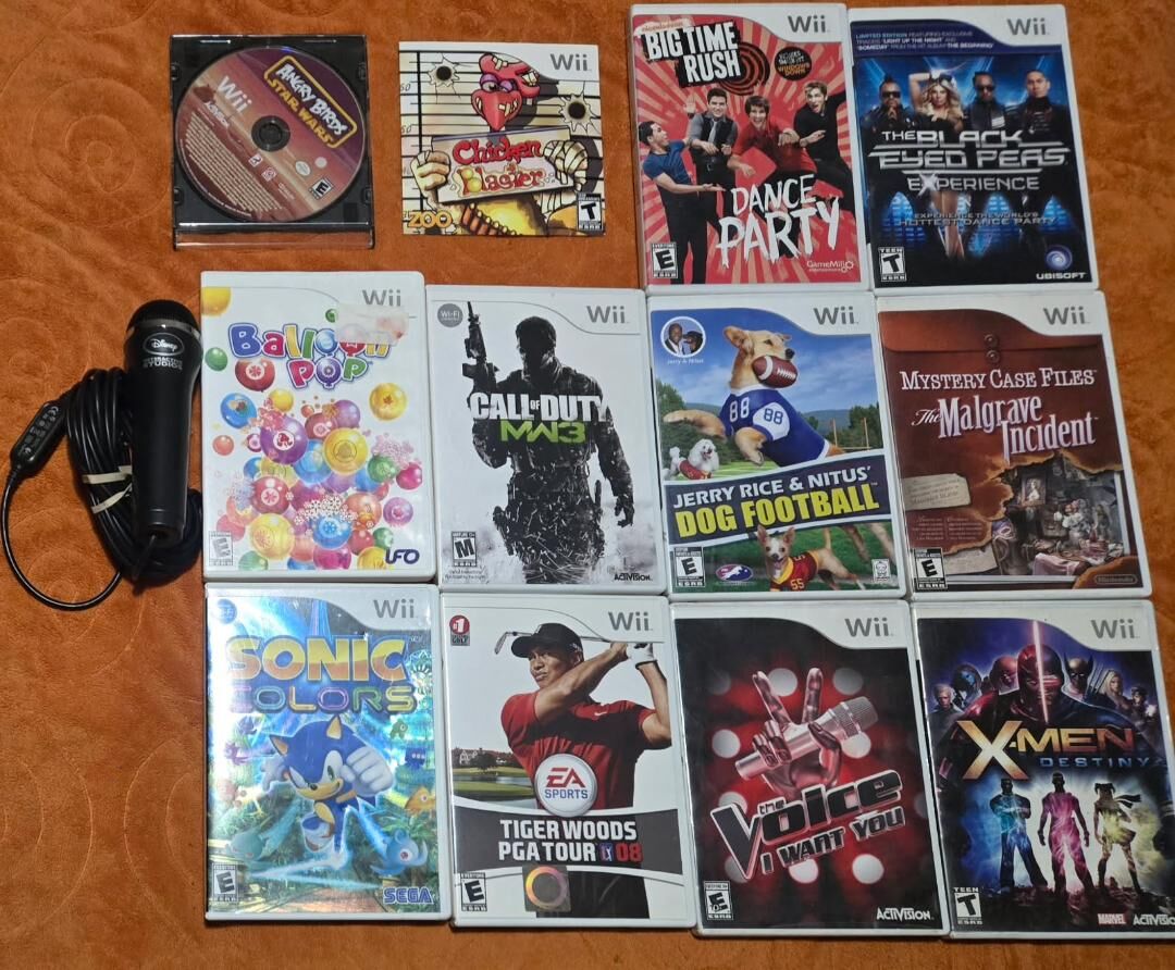 Nintendo Wii games $5 each including Lego Indiana Jones! Trades considered!