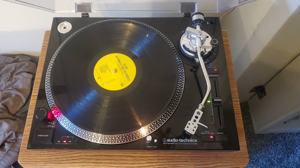 Audio-Technica record player AT-LP120-USB Direct Drive Professional Turntable hifi