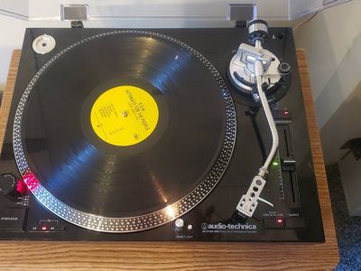 Audio-Technica record player AT-LP120-USB Direct Drive Professional Turntable hifi