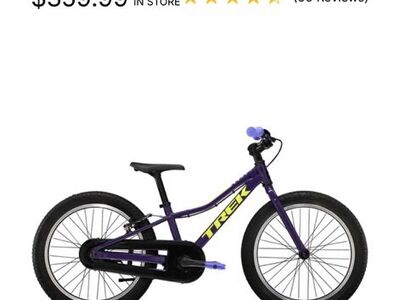 Trek dark Blue Pre-Caliber 20 Kids bike