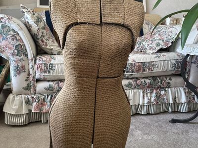 Vintage Adjustable Dress Form Mannequin - Sewing & Display