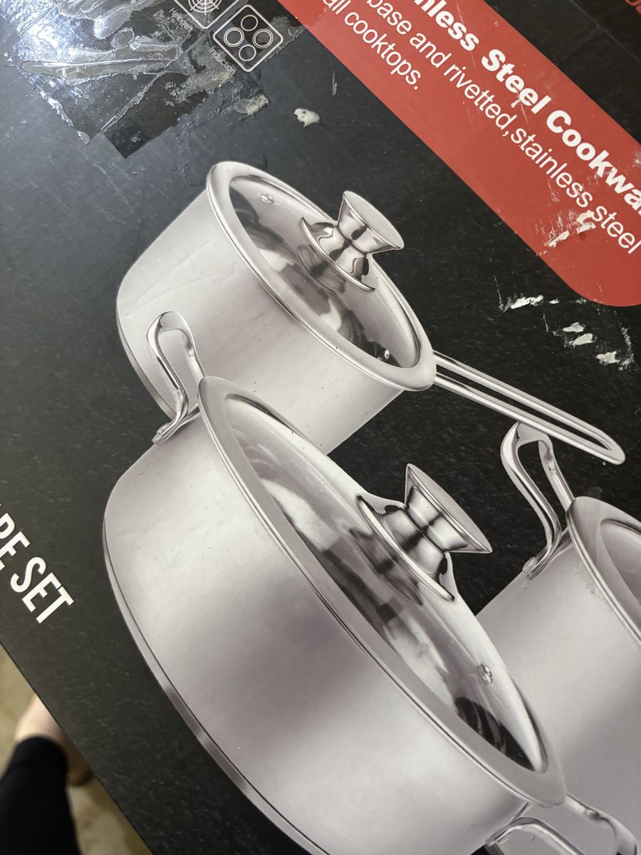 Stainless Steel Cookware - Induction Compatible