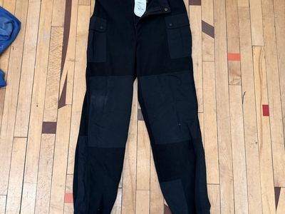NWT Cabela's Windshear Fleece Pants Black Men's Size Medium Regular Heavy Duty Outdoor Pants