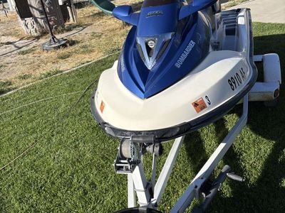 2001 Bombardier SeaDoo GTX DI personal Watercraft with Trailer
