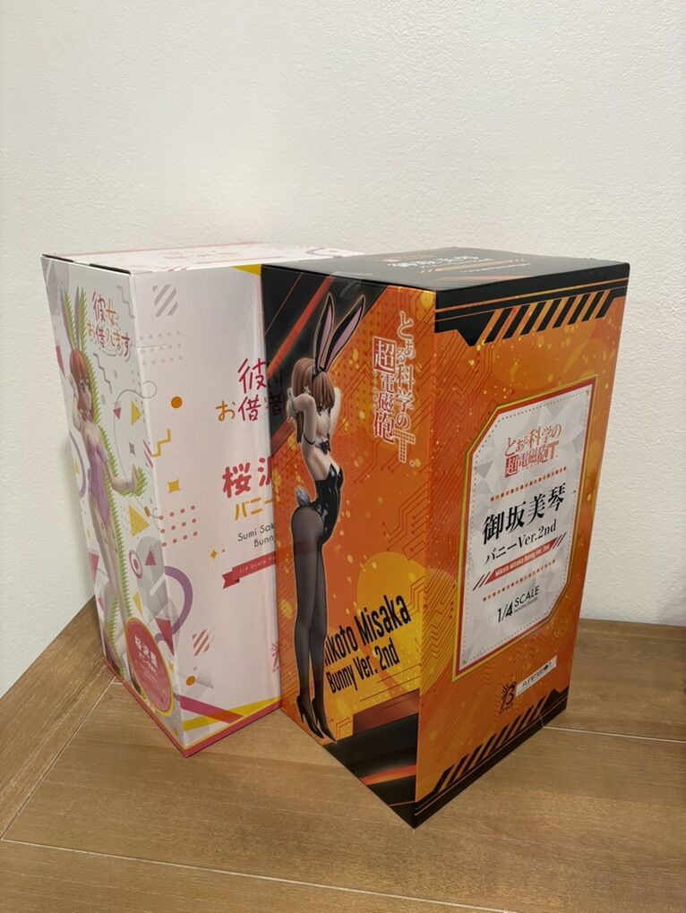 Freeing 1/4th Anime Bunny Figures