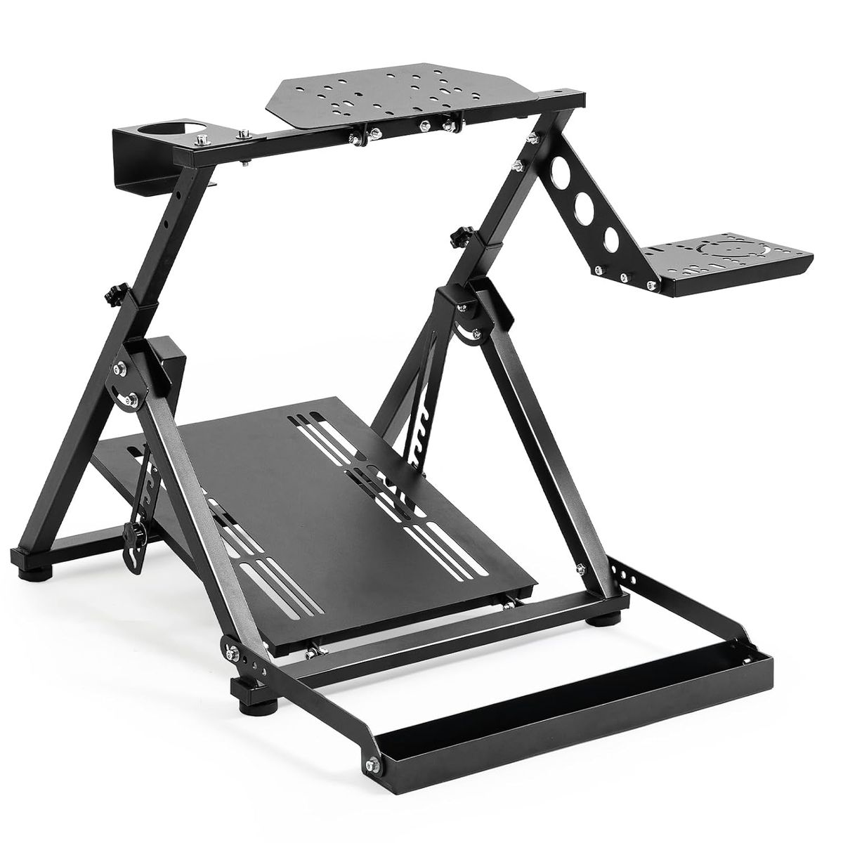 Marada X Frame Steering Wheel Stand Racing Sim Cockpit with Seat Slot
