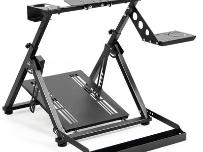 Marada X Frame Steering Wheel Stand Racing Sim Cockpit with Seat Slot