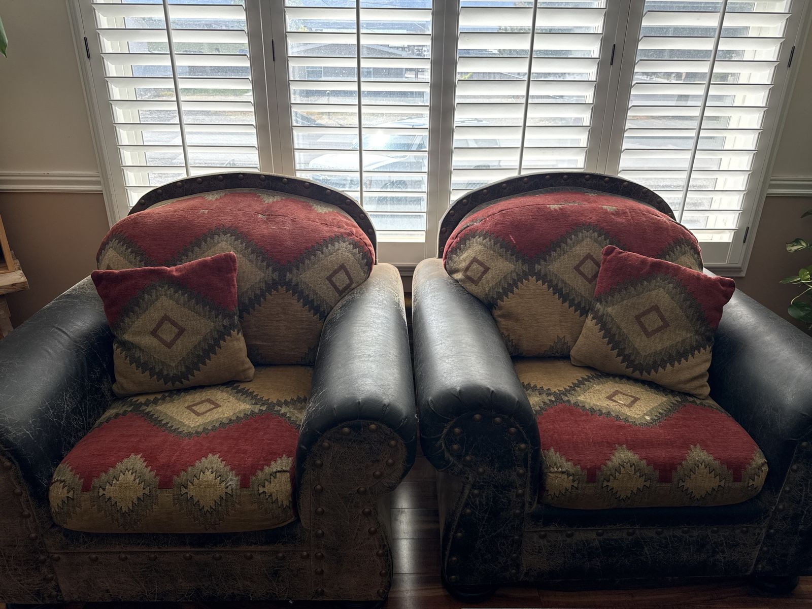 Rustic Living Room Set