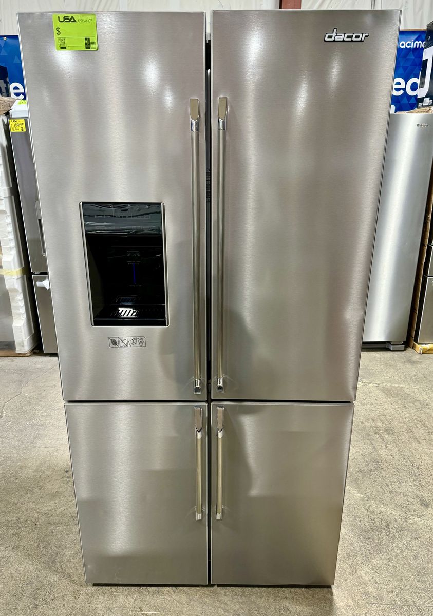 DACOR 4 DOOR FRENCH DOOR PRO STAINLESS REFRIGERATOR