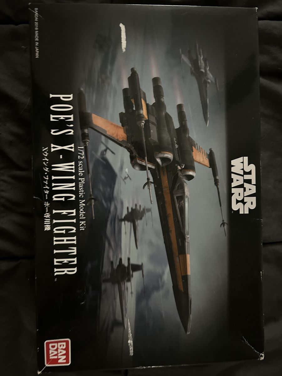 Star Wars Poe's Xwing Bandai (black)