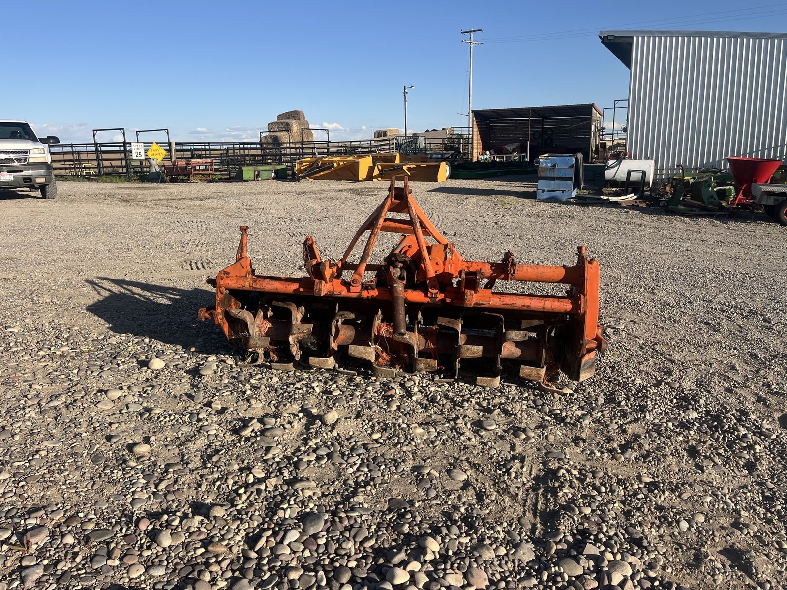 8 foot Howard rototiller