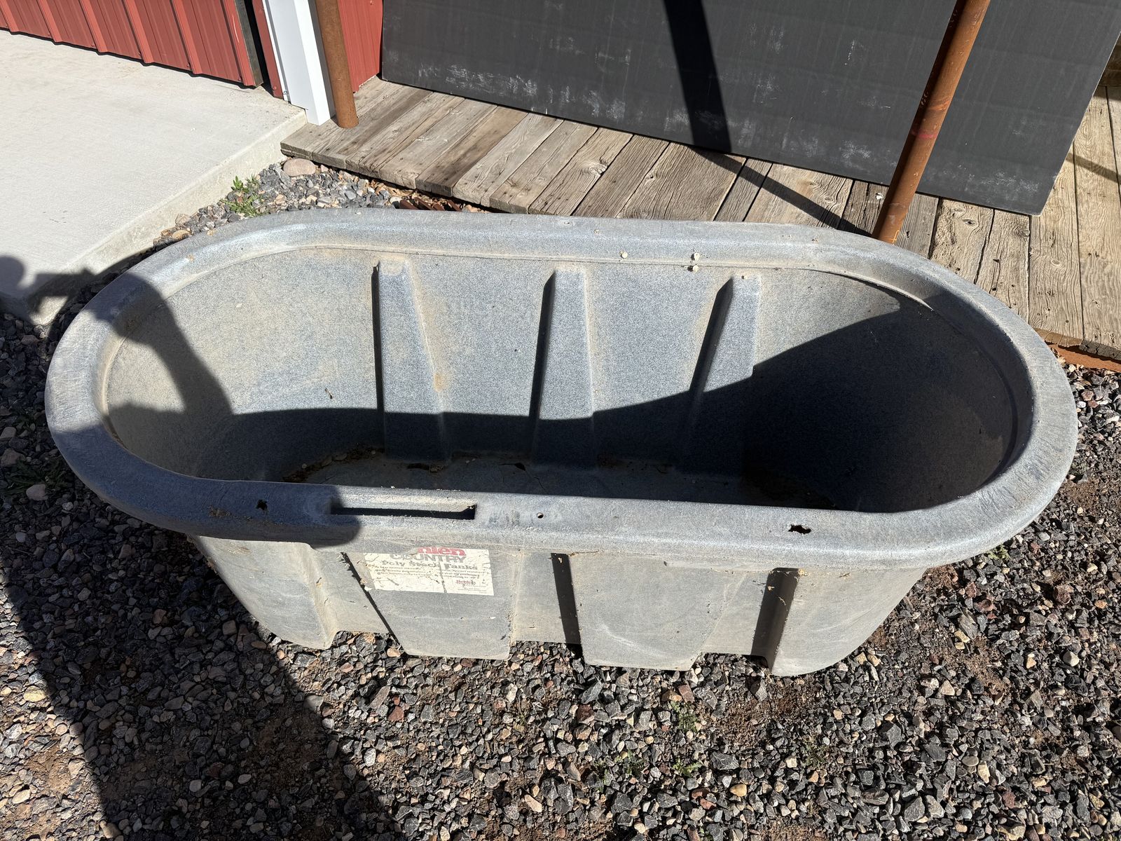 Horse Animal Feeder Stock Tank See Notes