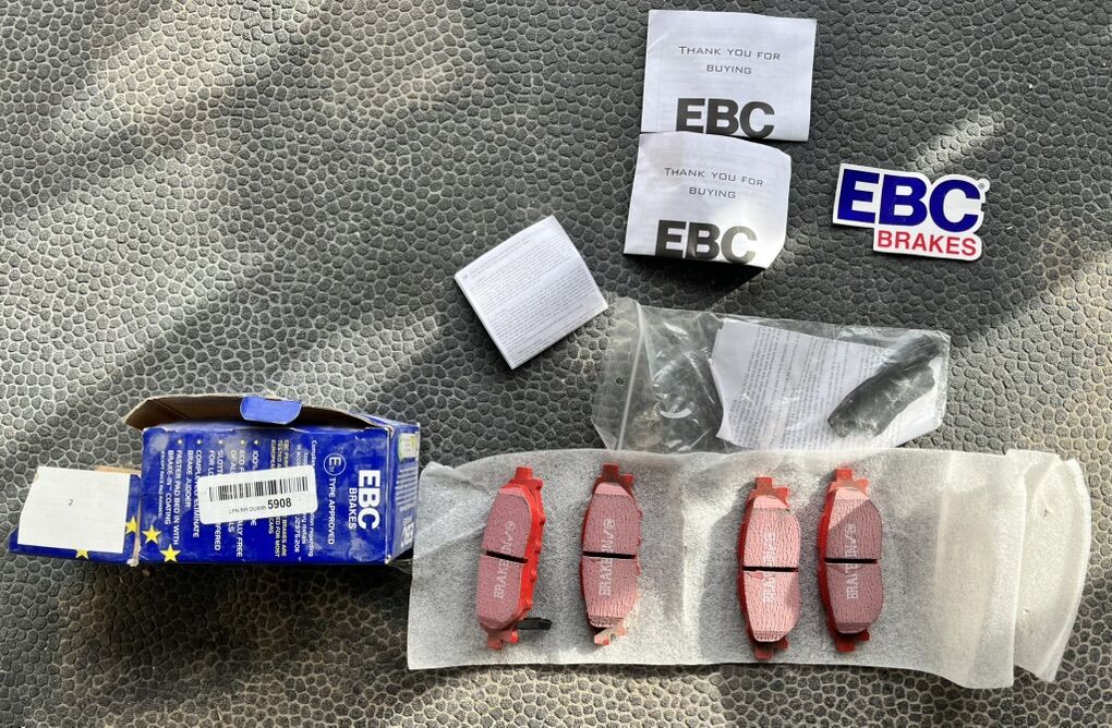 Subaru BRZ EBC Rear brake Pads