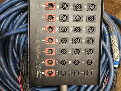 24 x 8 250' Whirlwind Audio Snake
