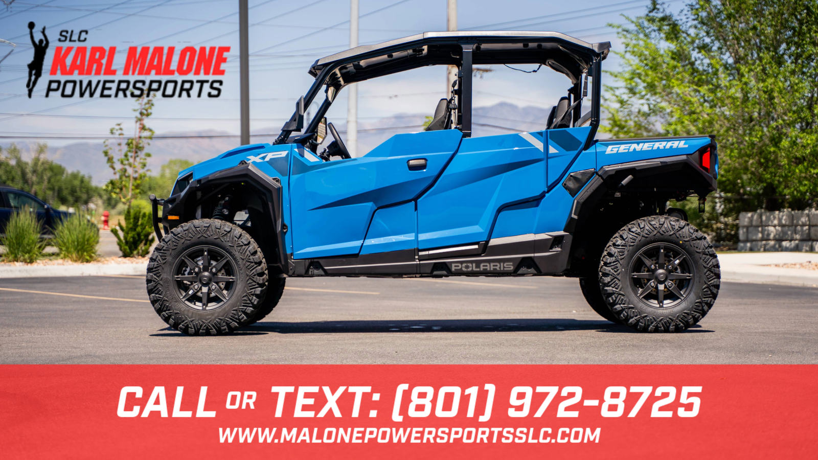 2026 Polaris GENERAL XP 4 1000 Ultimate Earth Blue