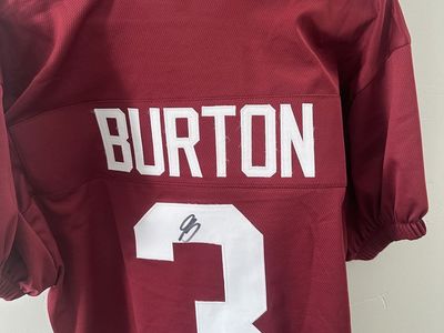 Jermaine Burton Signed Alabama Crimson Tide Jersey – Authenticated