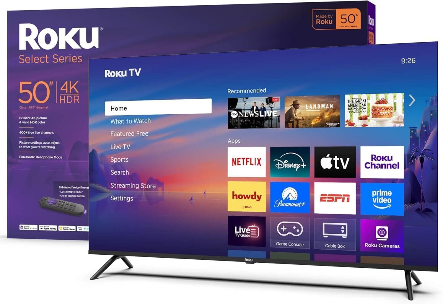 Brand New - Roku 50" Select Series Smart TV