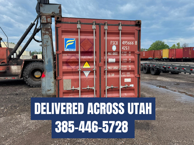 40' Shipping Container – Heavy Equipment Storage – Available Today
