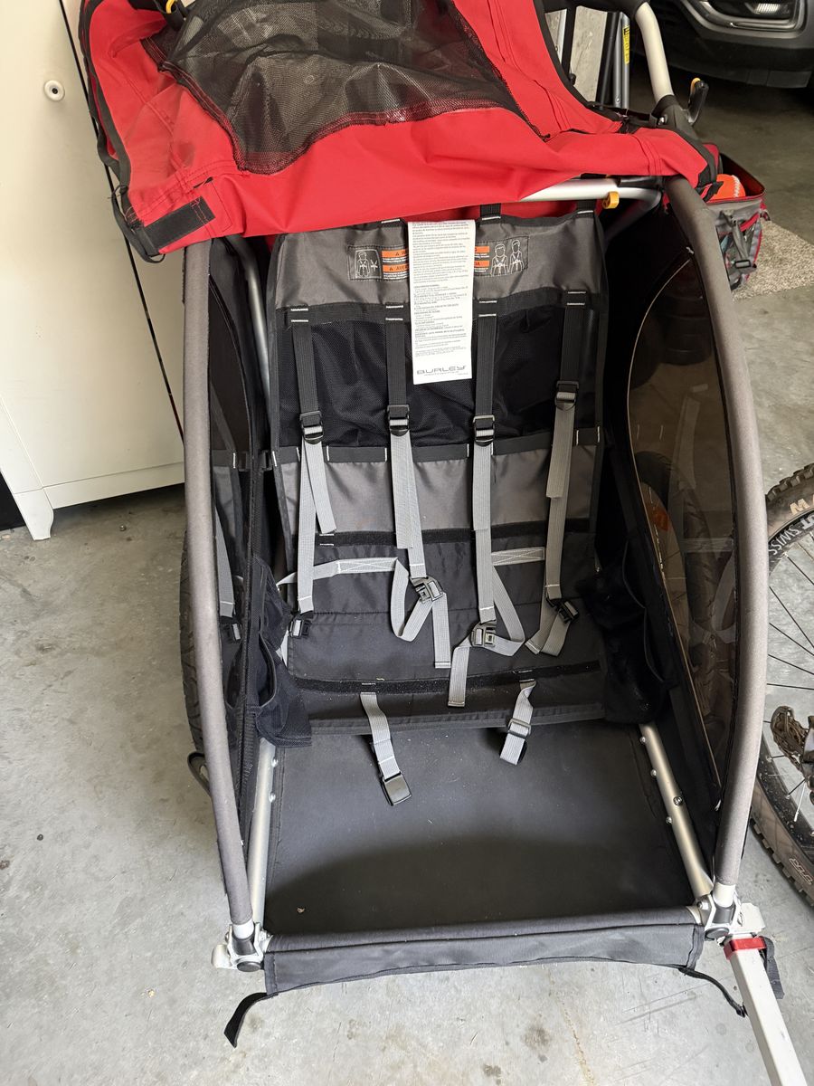 Burley Double Stroller/Bike Trailer Combo, excellent condition!