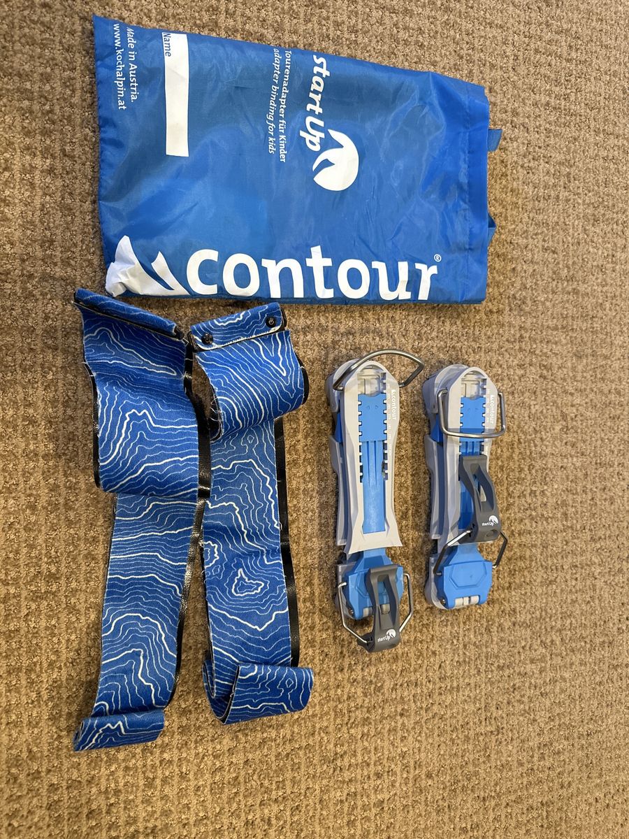 Contour Kids Touring Ski Adaptor and Skins