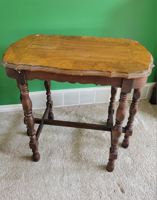 Wood Side Table
