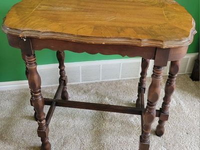 Wood Side Table