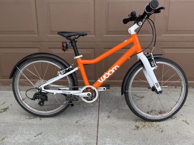 Woom ORIGINAL 4 (microSHIFT) – 20” - Flame Orange – Excellent Condition