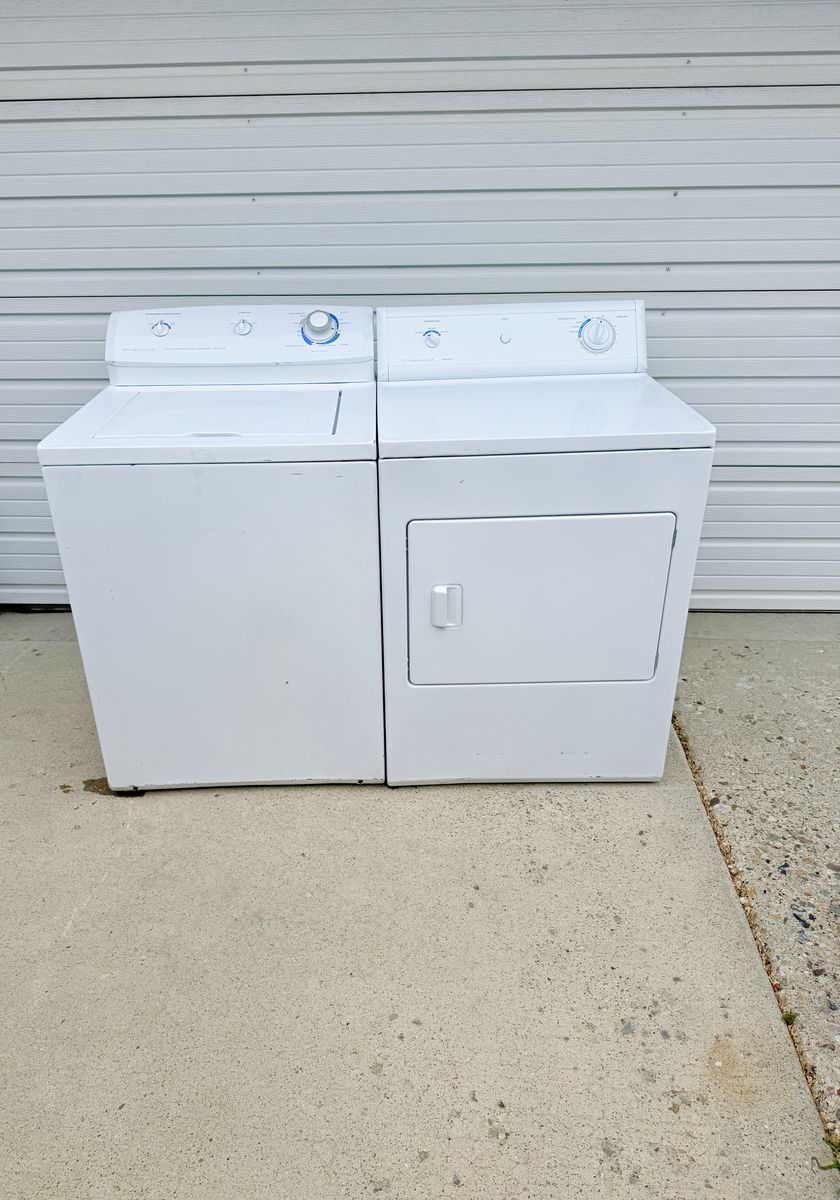 Washer And Electric Dryer