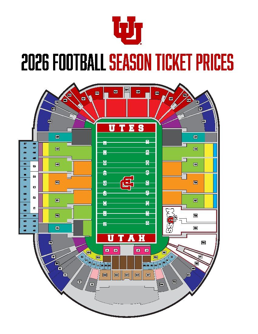 Utah Utes Football Season Tickets