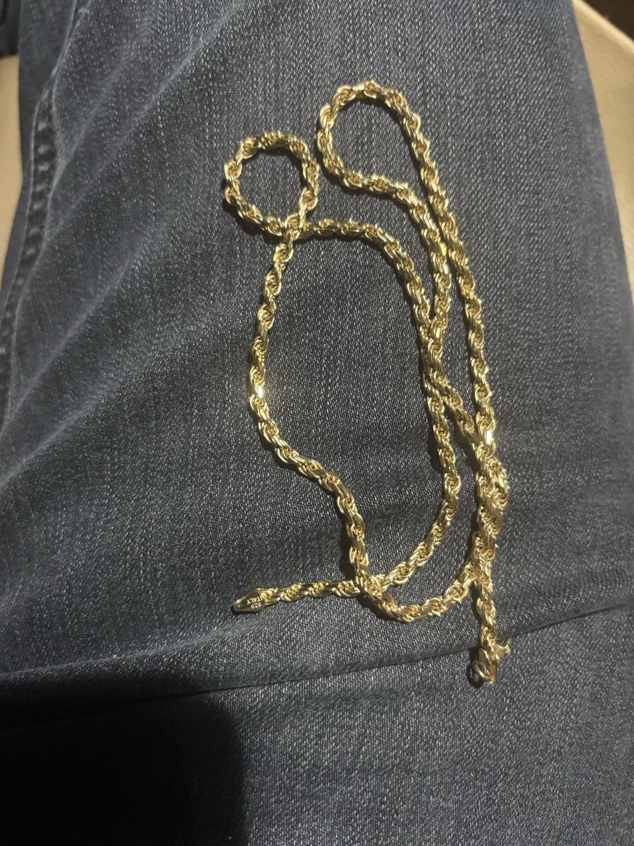 14K Plated Gold .925 Italy Sterling Silver, SolId