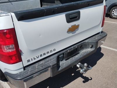 White Chevrolet Silverado Pickup Truck
