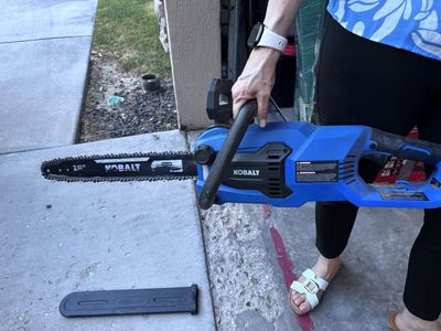 Kobalt 15" 40V Cordless Electric Chainsaw with 15-inch Bar & Chain, (Battery & Charger Not Incl)