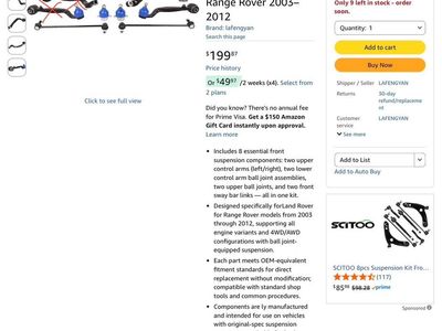 Range Rover/ Land Rover Parts