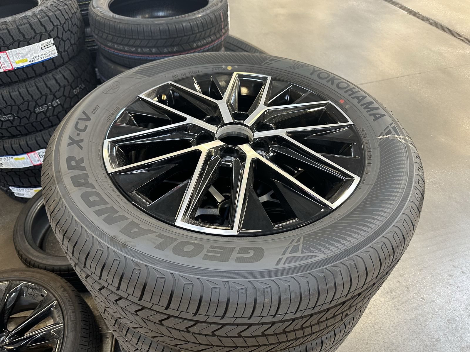 2026 Lexus GX550 wheels and tires.