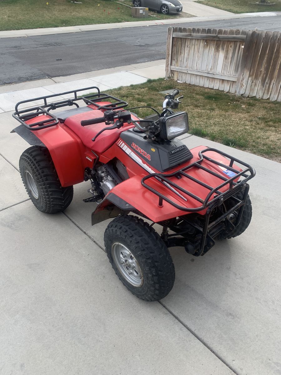 1986 Honda Fourtrax 250trx