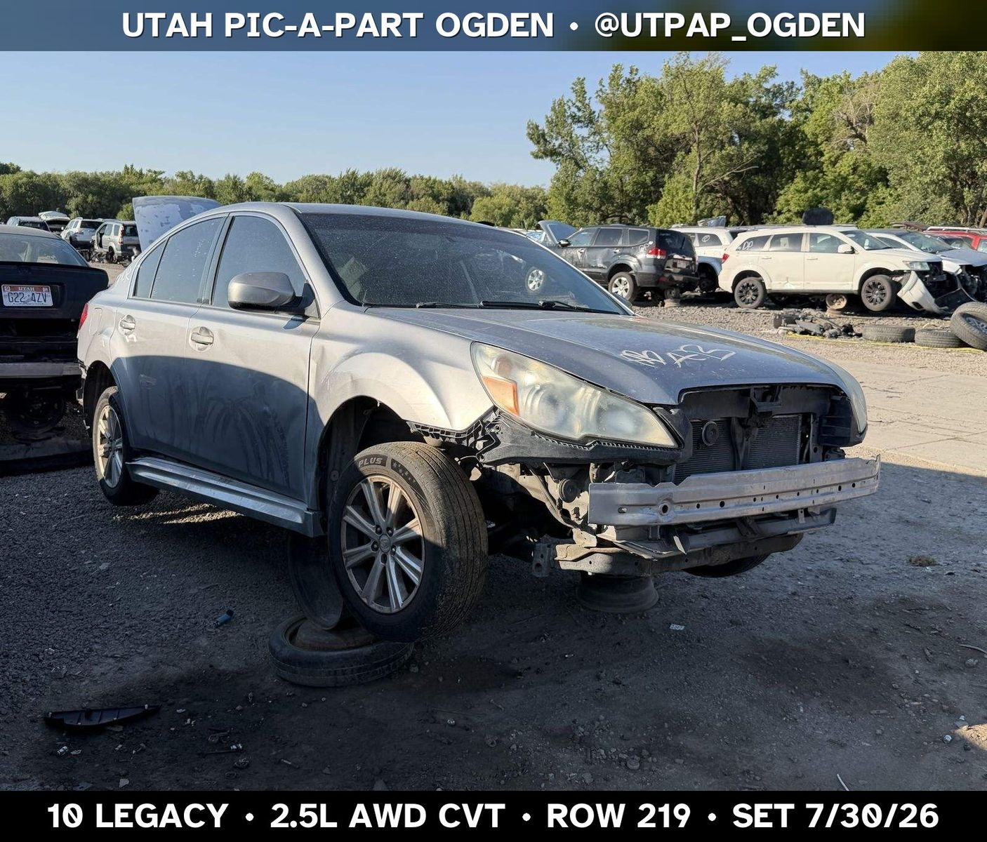 2010 Subaru Legacy Parts - UTPAP Ogden