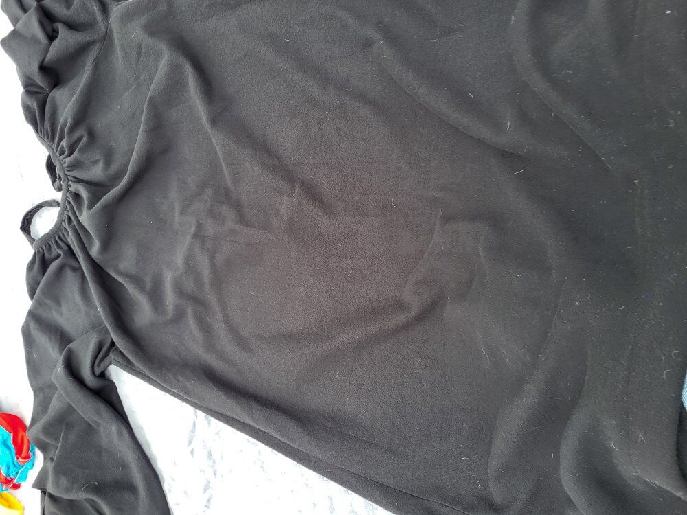 Adult large Warlock Wizzard black costume