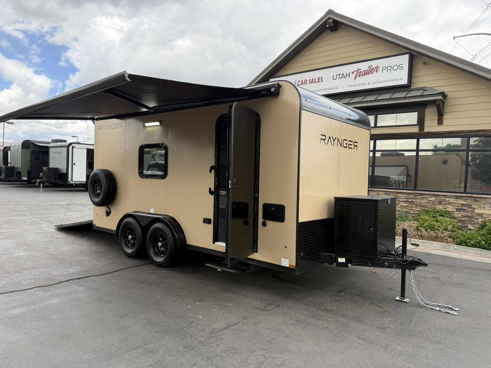 7x16 / 7.5x16 Toy Hauler Travel Trailer Enclosed Cargo Conversion Raynger