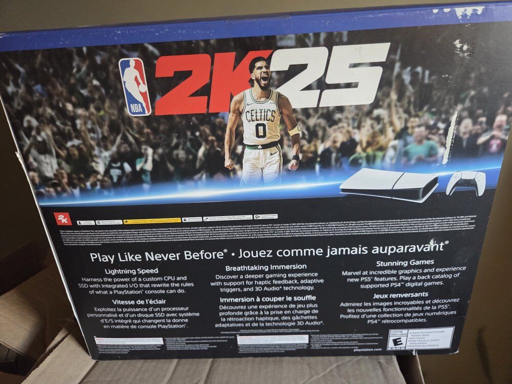 Playstation 5 new, PS5 NBA BLUNDLE, ps5