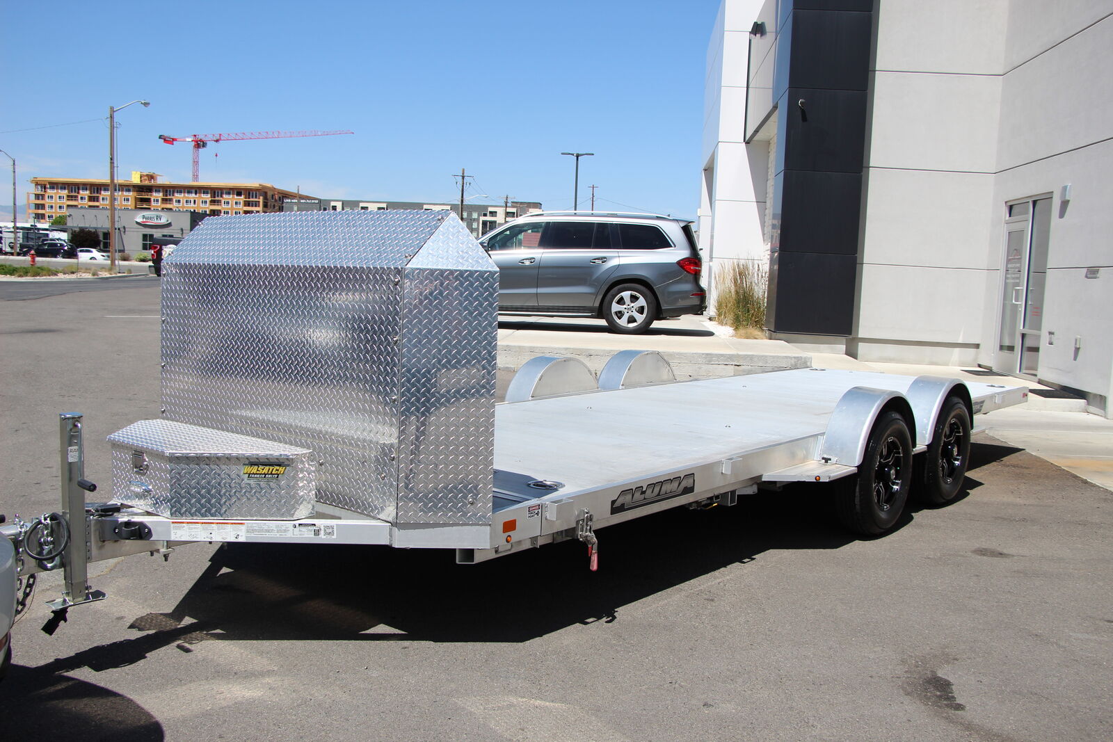 2024 ALUMA 22' ALUMINUM TILT DECK TRAILER