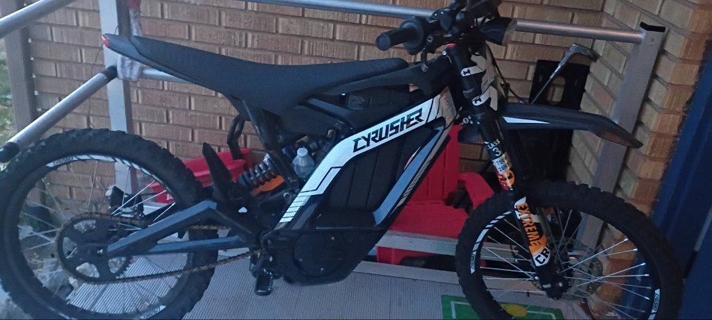 CRUSHER Electric Mountain Bike - Full Suspension E-Bike