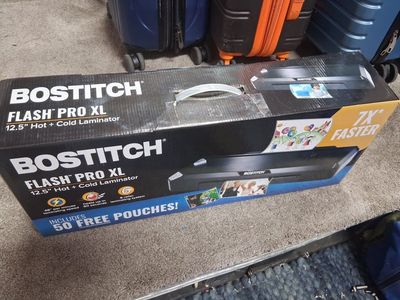 Bostitch Flash Pro XL Cold & Hot Laminating Machine New!