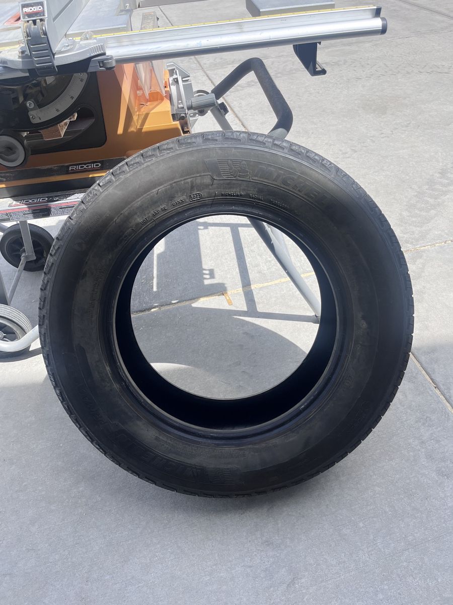 Four Michelin Primacy LTX Tires 265/60R18.