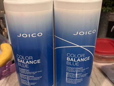 Joico color balance blue shampoo and conditioner