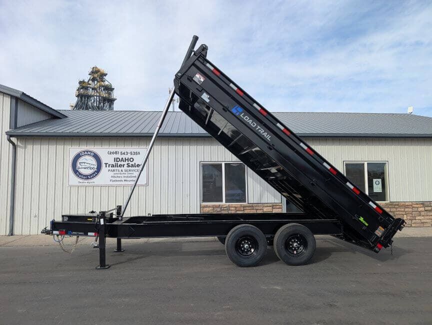 2026 Load Trail DZ 96x16x18 Telescopic Deckover Dump Fold Sides 14K
