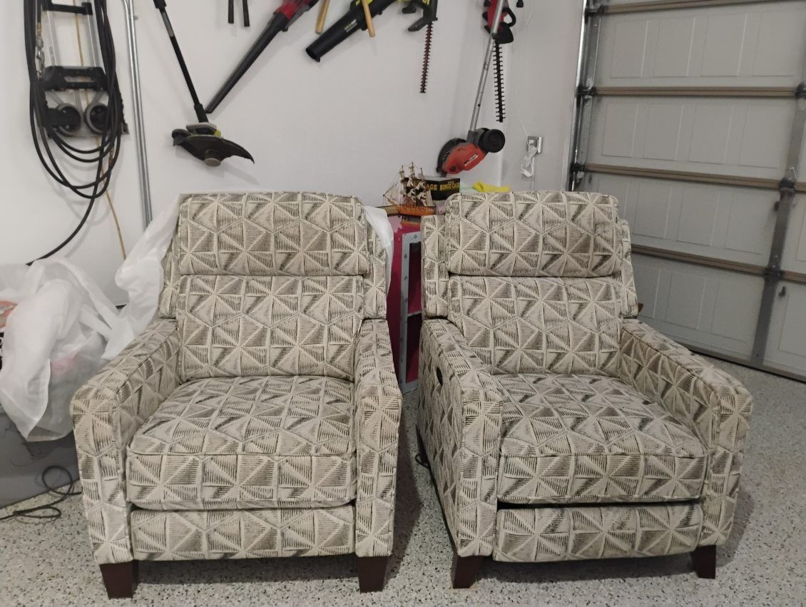 2 -Electric Recliner Chairs 300. each