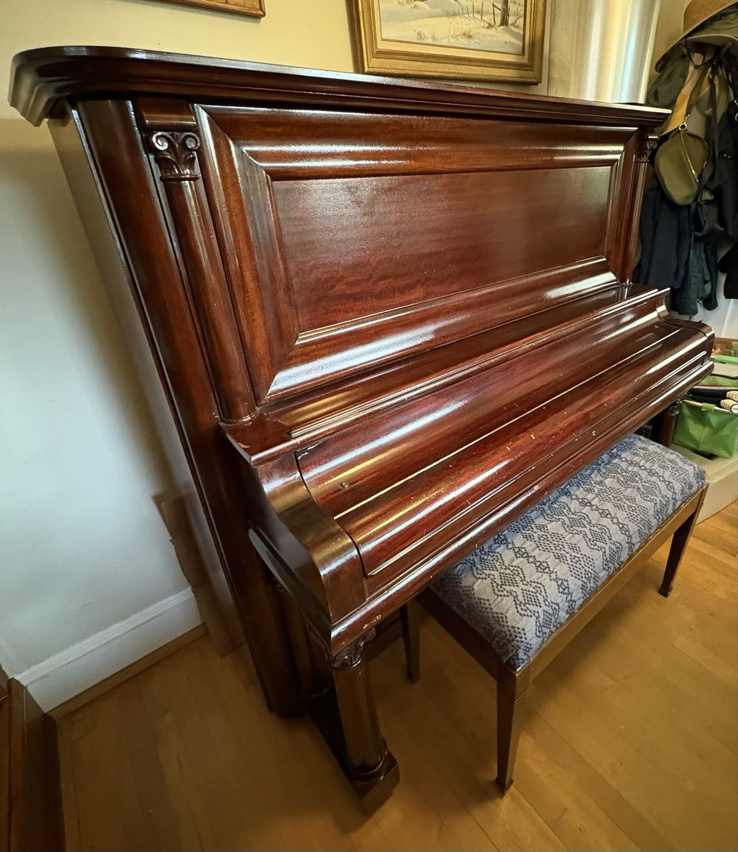 Free Vintage Seybold Piano – Elgin, Illinois, circa 1905