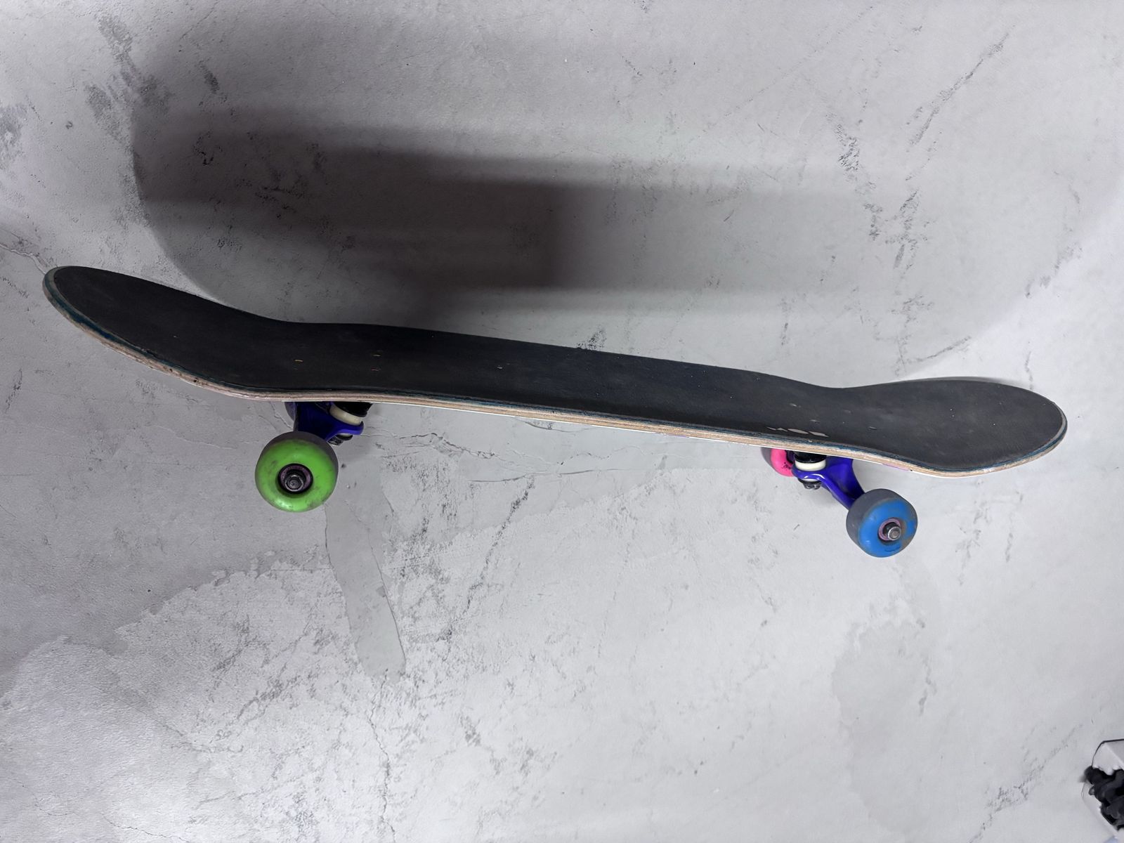 Custom Skateboard with Rip N Dip and Thrasher Decals - Used Condition