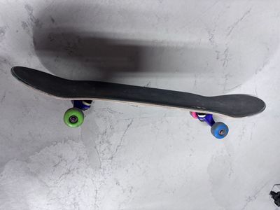 Custom Skateboard with Rip N Dip and Thrasher Decals - Used Condition