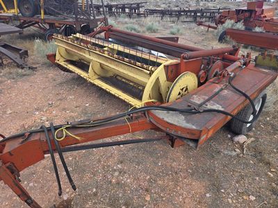 new holland pull swather